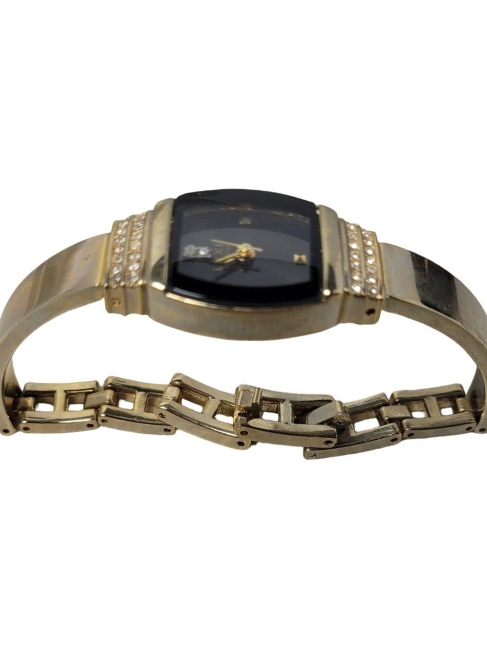 Vintage Luxe Diamond ZRT5001 Gold Tone Quartz Watch - Picture 13 of 13